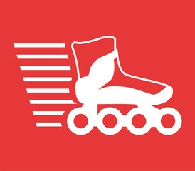 roller skate symbol