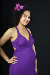 jeune femme enceinte