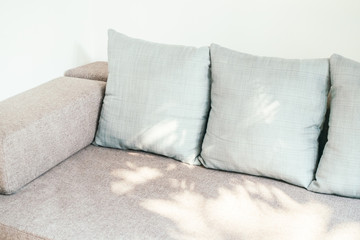 Pillow on sofa