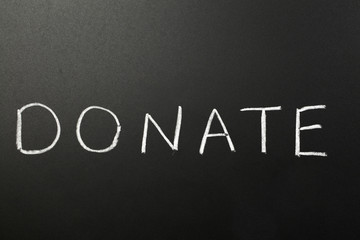 Obraz premium Donate