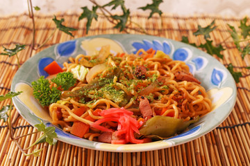 おいしそうな焼きそば