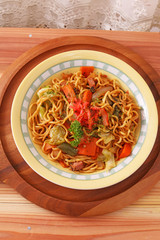 おいしそうな焼きそば