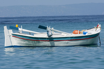 Naklejka premium fishing boat