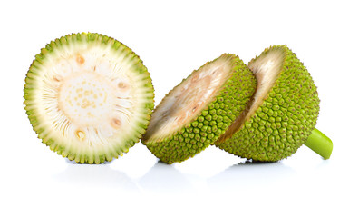 Jackfruit isolated on white background