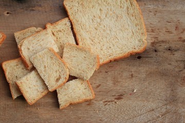 Slice whole wheat bread