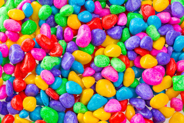 Colorful stones background