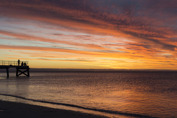 Normanville Jetty at Sunset, South Australia
