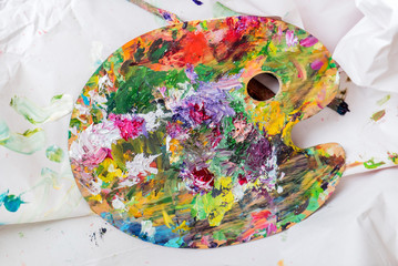 Fototapeta premium palette