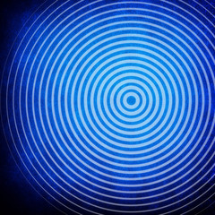 abstract blue circle painting background
