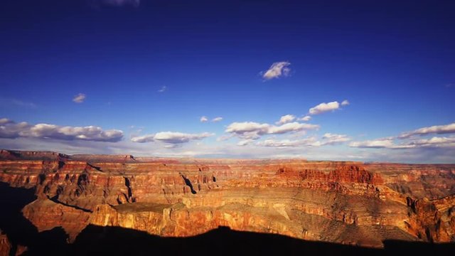 Grand Canyon under a deep blue sky  - LAS VEGAS, NEVADA/USA 