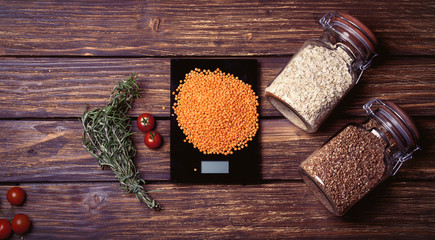 cooking ingredients on the table