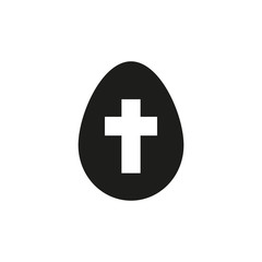 The egg icon. Easter symbol
