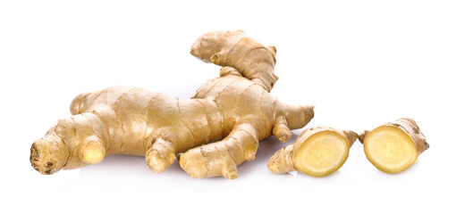 Ginger Root isolated on white background