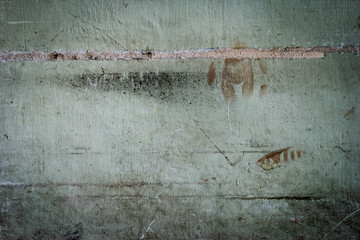 Dirty green walls,abstract background