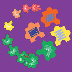 Icon set with Springs