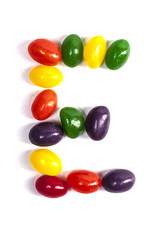 Candy Letter E