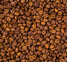 roasted coffee beans, can be used as a background