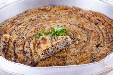 Traditional Turkish dishes