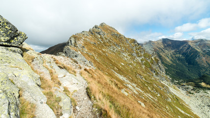 View of Tatra Mountains in Slovakia