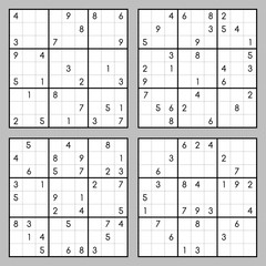 Sudoku vector set