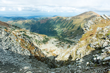 View of Tatra Mountains in Slovakia