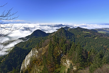 Widok z Trzech Koron