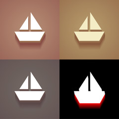 3_Vintage_Icons_With_Long_Shadow © vempireart