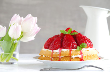 Erdbeertorte