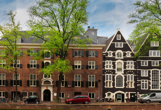 old houses in Amsterdam
