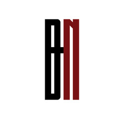 BN initial logo red and black