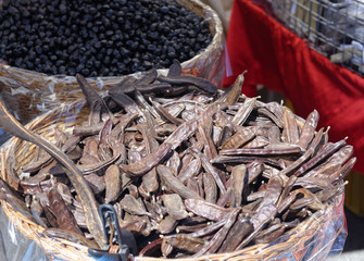 carob at market