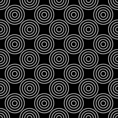 Vector modern seamless geometry pattern polka, black and white abstract geometric background, pillow print, monochrome retro texture, hipster fashion design