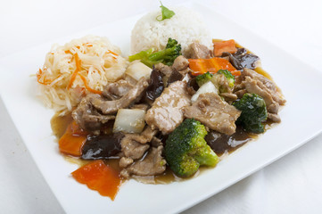 Asian style pork