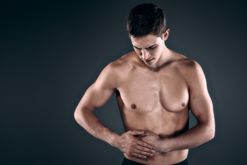 Fototapeta premium Creative concept for body pain