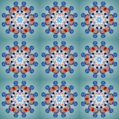 Fractal Pattern Abstract 3D