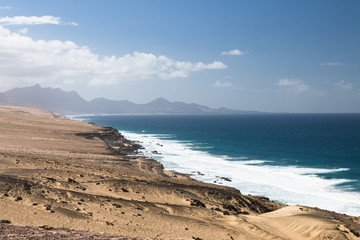 Fototapeta na wymiar Jandia Northern Coastline, Fuerteventura