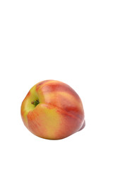 Peach isolated on white background