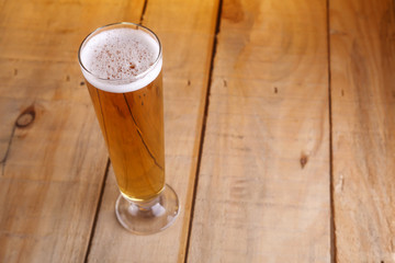 Pilsner beer glass