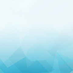 Obraz premium Abstract blue triangles background. Good for financial annual co