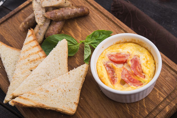 French dish julienne