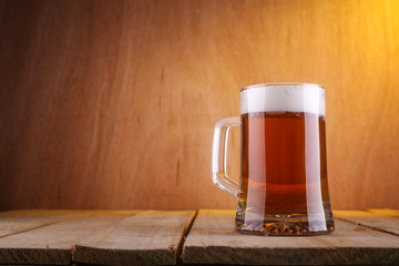 Heavy beer mug