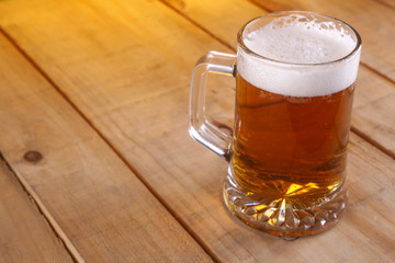 Heavy beer mug