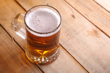 Heavy beer mug