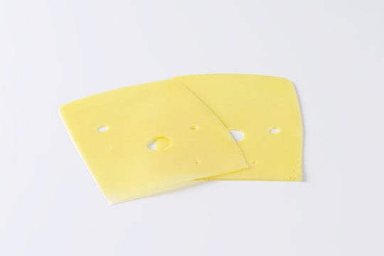 Swiss cheese slices