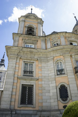 Fototapeta na wymiar Segovia, Palacio de la Granja de San Ildefonso in Madrid, Spain.