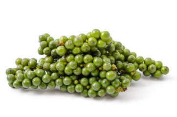 Frische grüne Pfefferrispen