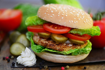 Mayo Burger