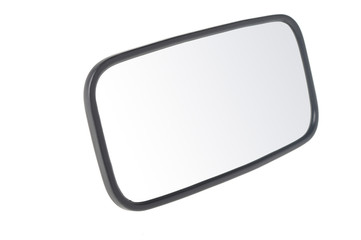  car mirror isolated on white 