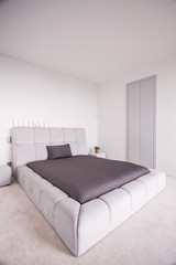 Modern minimalist bedroom
