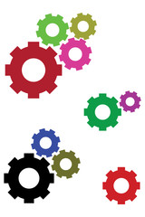 Gear Icon Vector Illustration